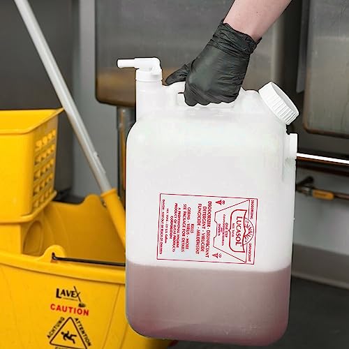 Lucasol 25 Gallon Chemical Dispenser Disinfectant Mix Tank