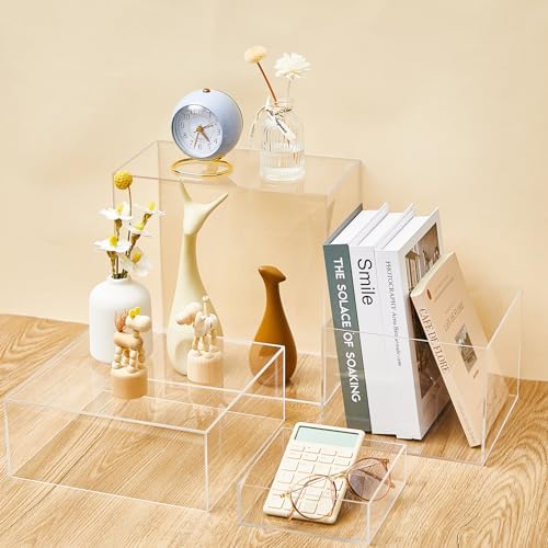 Leinuosen 7 Piece Clear Buffet Riser Set