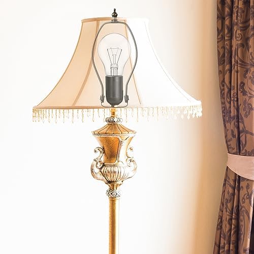 POPETPOP 6 Inch Brass Lamp Harp Holder Kit