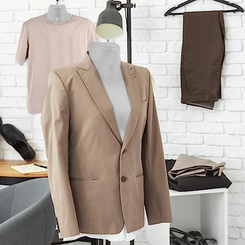 Geetery 2 Pack Male Mannequin Torso with Stand