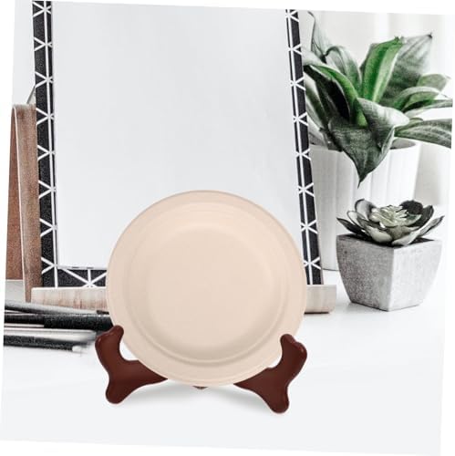 Ceramic Plate Holder Stand Decorative Easel Display for Plates and Pictures