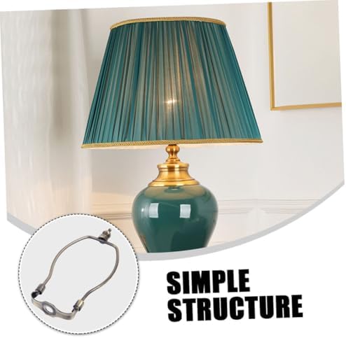 ERINGOGO 2pcs Sturdy Lamp Shade Harp Holders for Table Floor Lamps