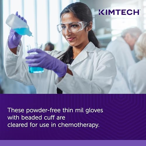 Kimtech Purple Nitrile-Xtra Exam Gloves 50Box