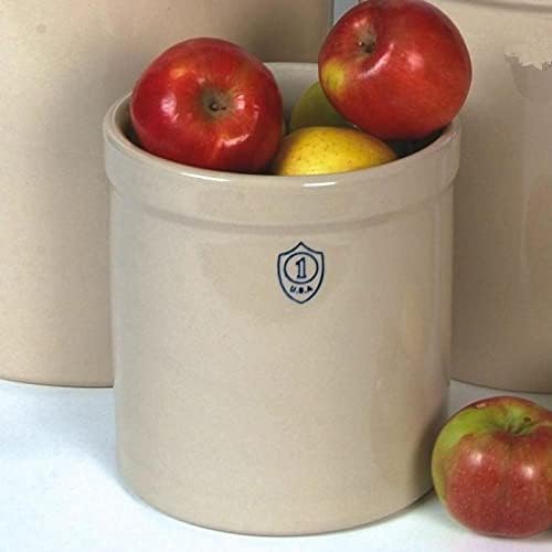 Gardeners Supply Company Ohio Stoneware 1 Gallon Crock