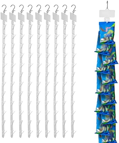 10 Piece Hanging Display Strips with Hooks