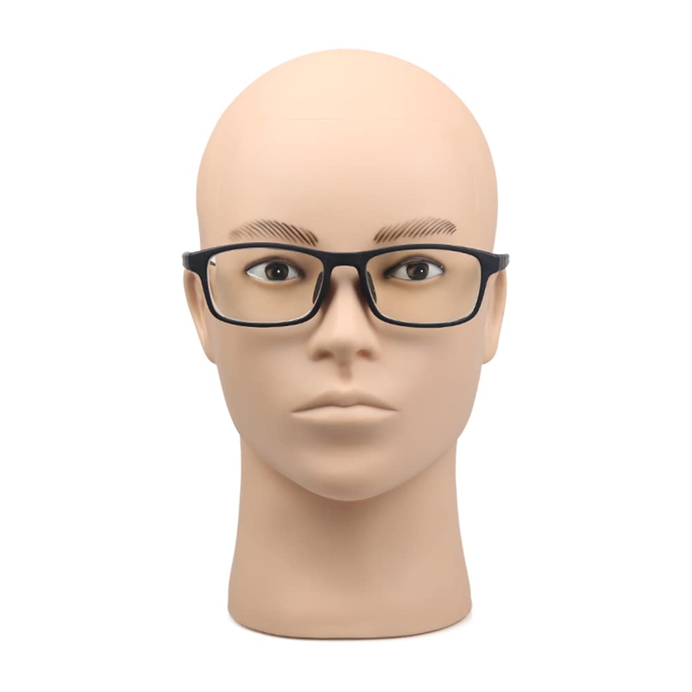 Male Mannequin Head for Masks Glasses and Wigs Display