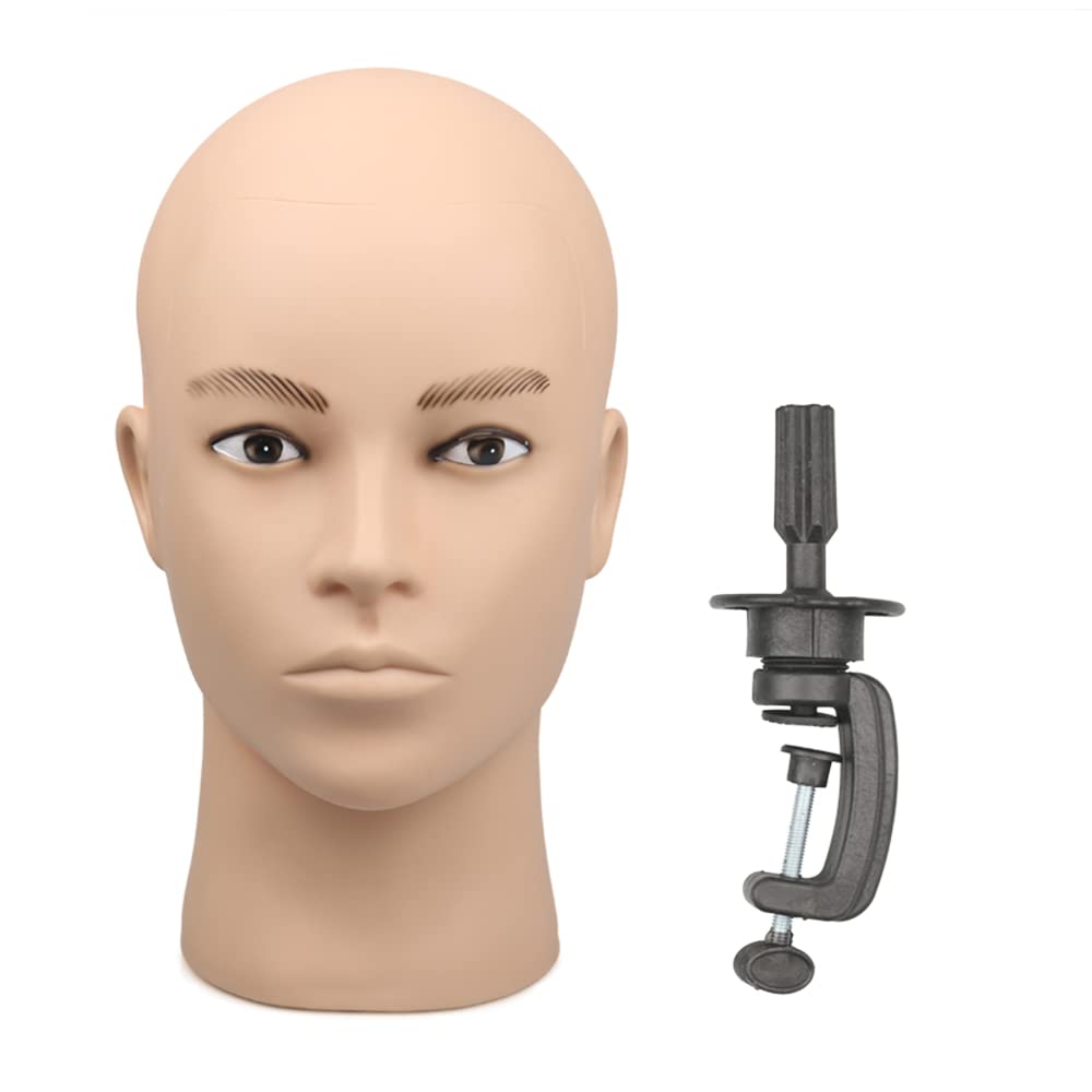Male Mannequin Head for Masks Glasses and Wigs Display