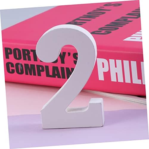 Cabilock Wooden Table Number Card Sign for Wedding and Party Decorations