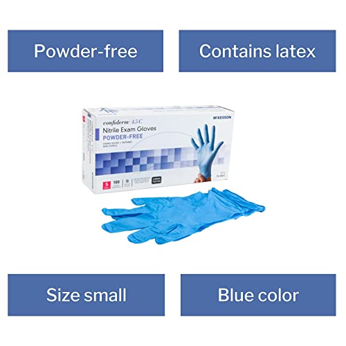 McKesson Confiderm 45C Nitrile Exam Gloves - 1000 Total