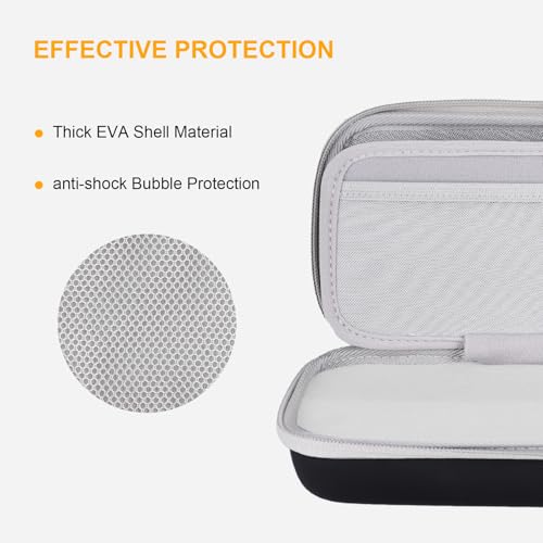 Opoway Stethoscope Carrying Case PU Black