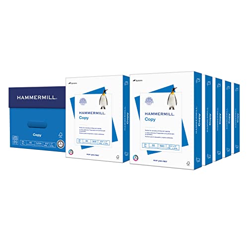 Basic Nitrile Exam Gloves 1000 Count Bundle with 20lb Printer Paper 10 Ream