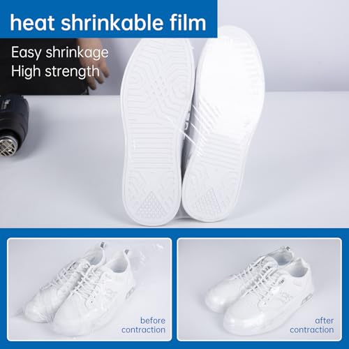 R-PACK 200 Piece 8x12 Heat Shrink Bags