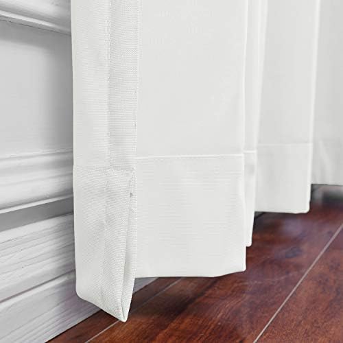 Macochico White Privacy Curtain for Medical Use 5ft x 8ft