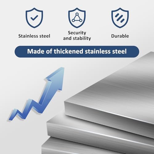 MOOTACO 48x12 Stainless Steel Wall Shelf
