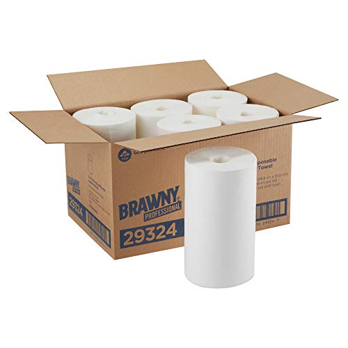 Brawny Professional H700 Cleaning Towel Refill 6 Rolls Case