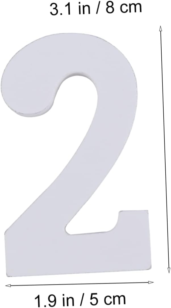 Cabilock Wooden Table Number Card Sign for Wedding and Party Decorations