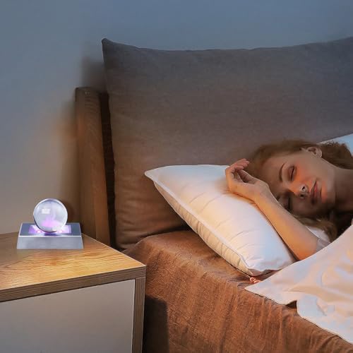 LED Light Base Rectangle Display Stand with 7 Color Modes and USB Cable