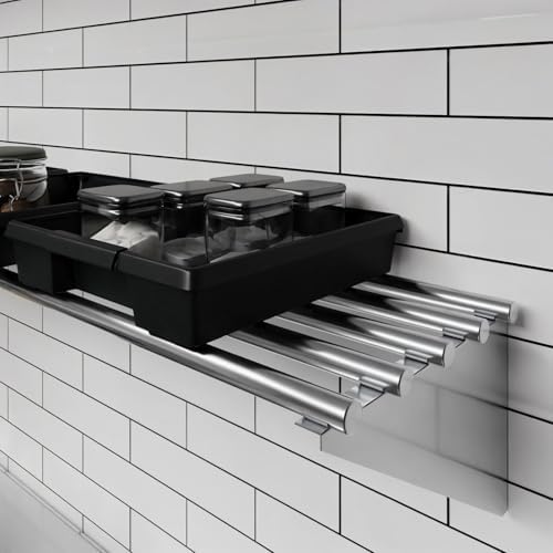 AmGood 14 in x 48 in NSF Stainless Steel Wall Shelf