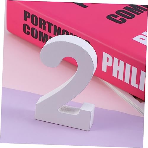 Cabilock Wooden Table Number Card Sign for Wedding and Party Decorations