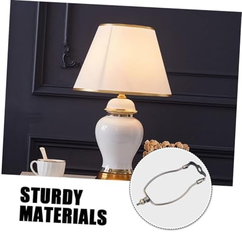 ERINGOGO 2pcs Sturdy Lamp Shade Harp Holders for Table Floor Lamps