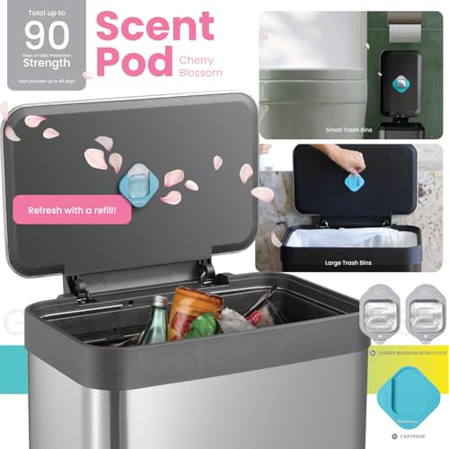 CleanAura Air Freshener Scent Pod Kitchen Kit with Cherry Blossom Scent
