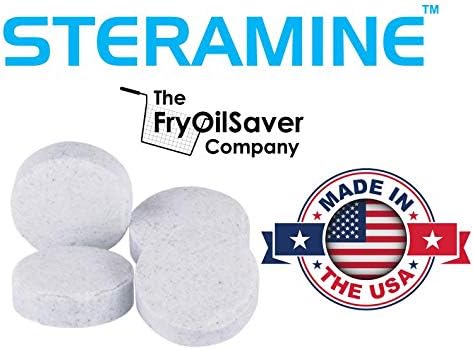 2 Bottles Steramine Sanitizer Tablets with QT-10 Test Strips