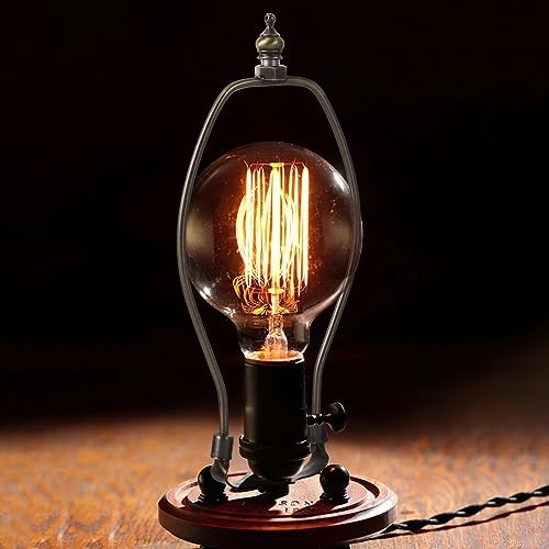 POPETPOP 6 Inch Brass Lamp Harp Holder Kit