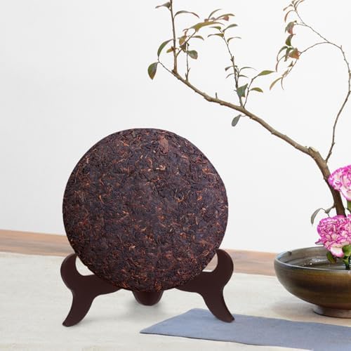 Wooden Plate Display Stand 10 Inch Adjustable Height Easel for Home Decor and Tea Ceremony