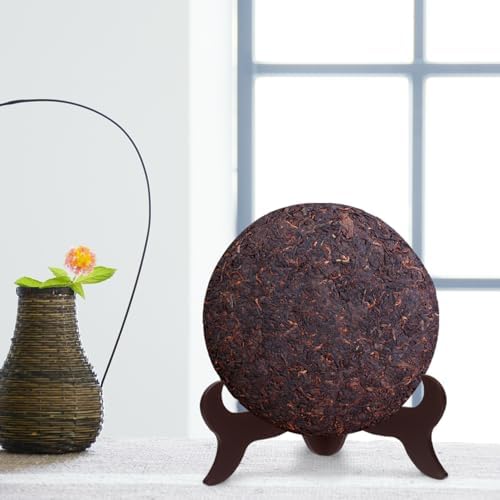 Wooden Plate Display Stand 10 Inch Adjustable Height Easel for Home Decor and Tea Ceremony