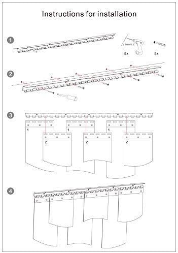 VIZ-PRO 6PCS Freezer Door Curtain Strip
