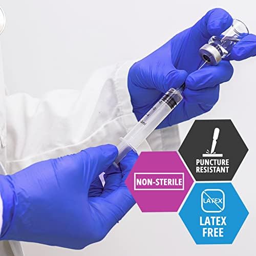MED PRIDE Nitrile Exam Gloves - 1000 Gloves Bulk Pack