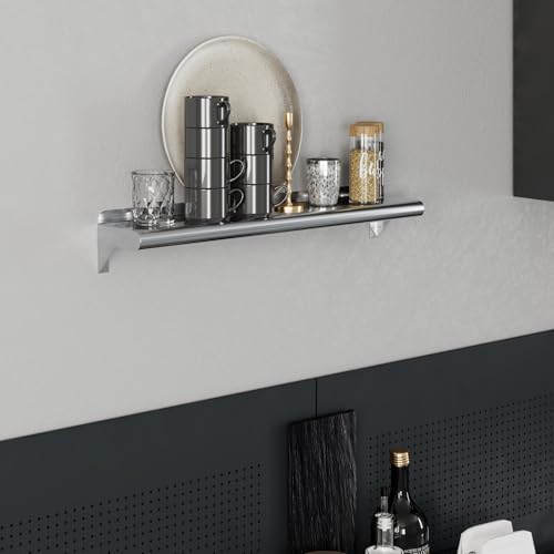 AmGood 6 X 30 Stainless Steel Wall Shelf NSF Commercial Kitchen Use