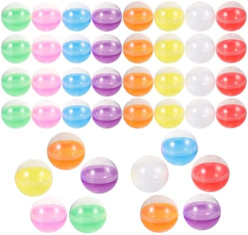 Ipetboom Vending Machine Capsules 50pcs Plastic Fillable Balls 18 Inch