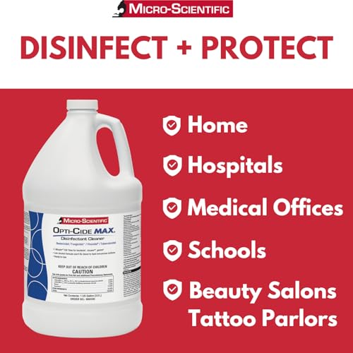 Micro-Scientific M60035 Opti-Cide Max Disinfectant Cleaner 1 Gallon