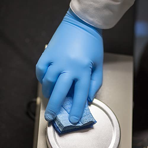 GLOVEPLUS HD Medical Blue Nitrile Gloves 8 Mil 12 Inches Case of 500