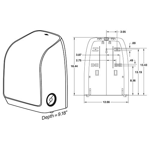 Scott Pro MOD M-Series Manual Hard Roll Paper Towel Dispenser