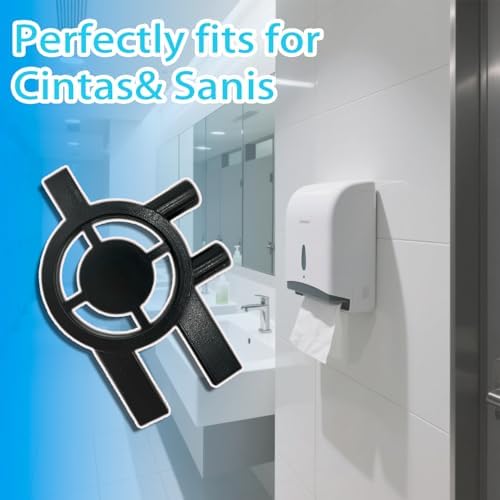 6pcs 3-in-1 Dispenser Key Replacement for Cintas and Sanis
