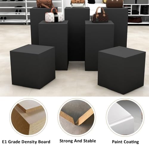 ZDMEI Cube Display Pedestal Stand 200KG Load White 40x100cm