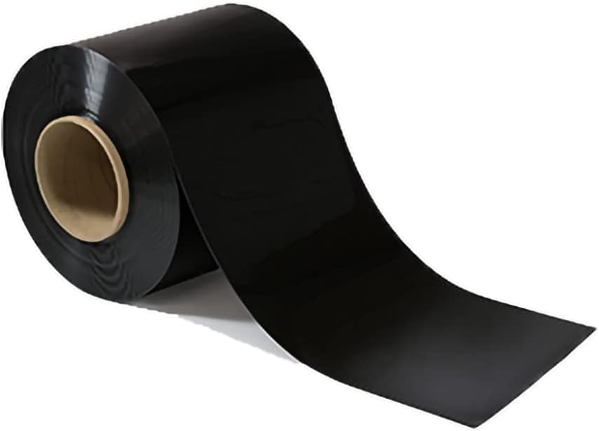 Strivide Opaque Black PVC Strip Curtain Door 8x008 NSF USDA Approved