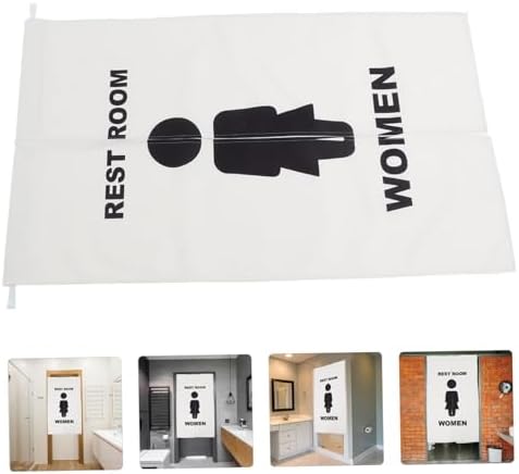 SOLUSTRE Japanese Door Curtain for Toilet Privacy