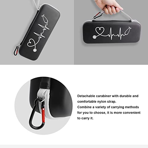 Opoway Stethoscope Carrying Case PU Black