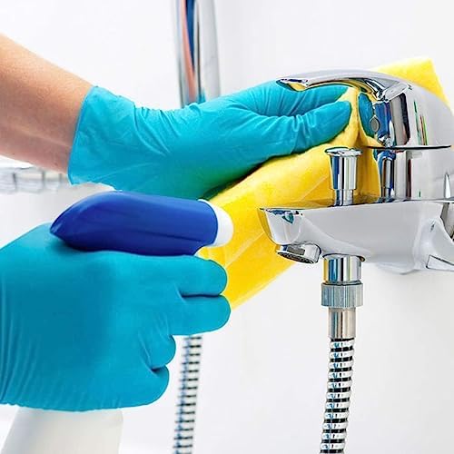 Basic Blue Nitrile Exam Gloves 1000 Pcs