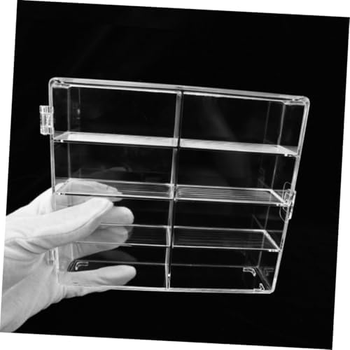 2pcs Display Case Stand for Collectibles and Car Models