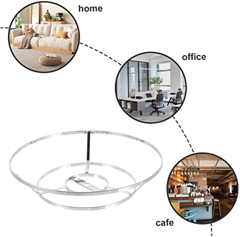 DOITOOL DIY Lampshade Frame for Pendant Lights Custom Home Decor Accessory Easy Assembly
