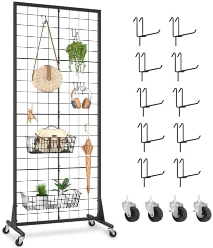 SPACECARE Gridwall Panel Display Stand 21x55 Feet