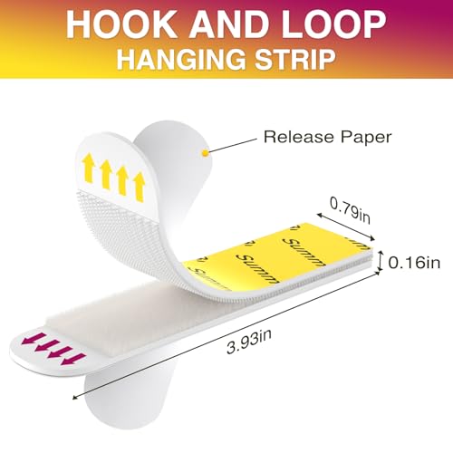 Summerbrite Heavy Duty Picture Hanging Strips 20 Pairs