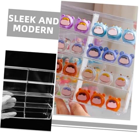 2pcs Display Case Stand for Collectibles and Car Models