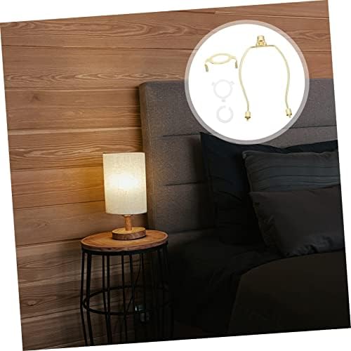 Heavy Duty Lamp Shade Harp Adapter for Table and Floor Lamps