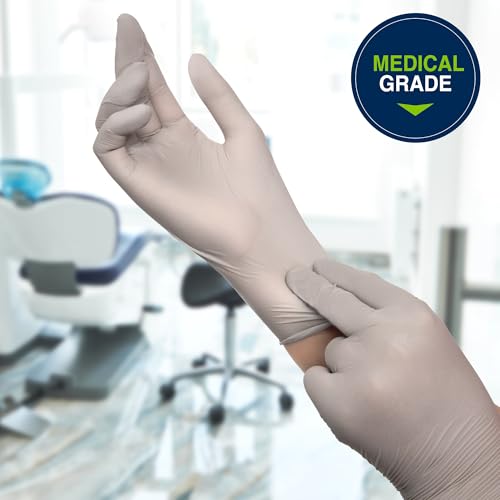 HALYARD Sterling SG Nitrile Powder-Free Exam Gloves Box of 250