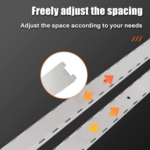 DULNICE Stainless Steel Shelf 394 x 126 Commercial Floating Wall Shelf with Brackets 154lbs Capacity